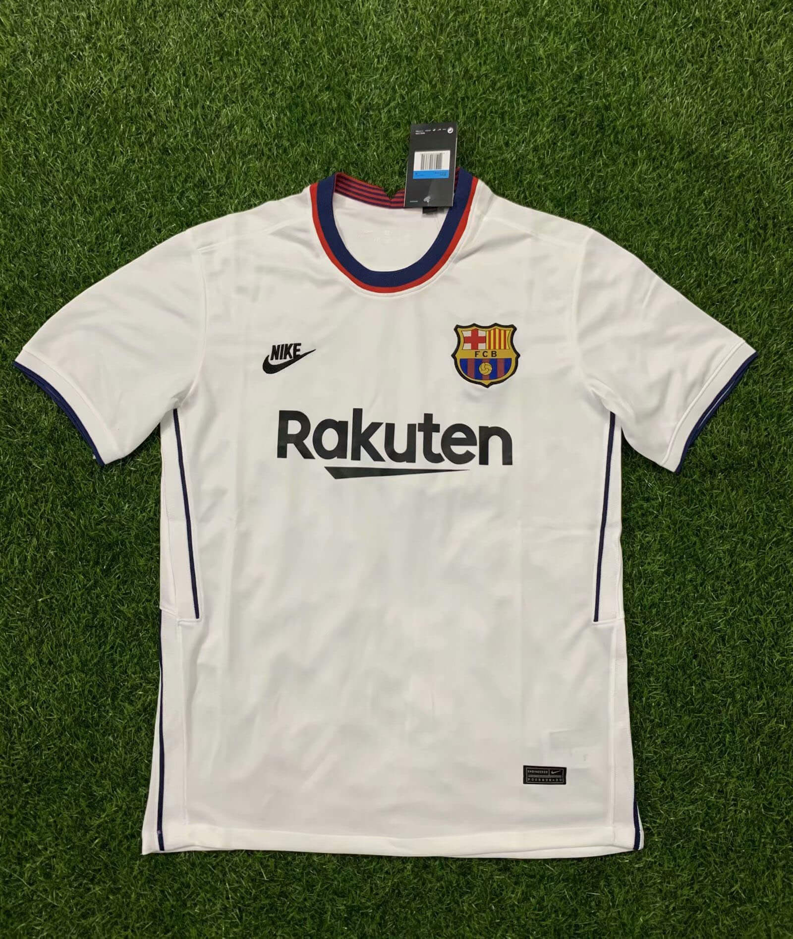 B-arcelona 2020-2021 Entrenamiento Maillot Blanc