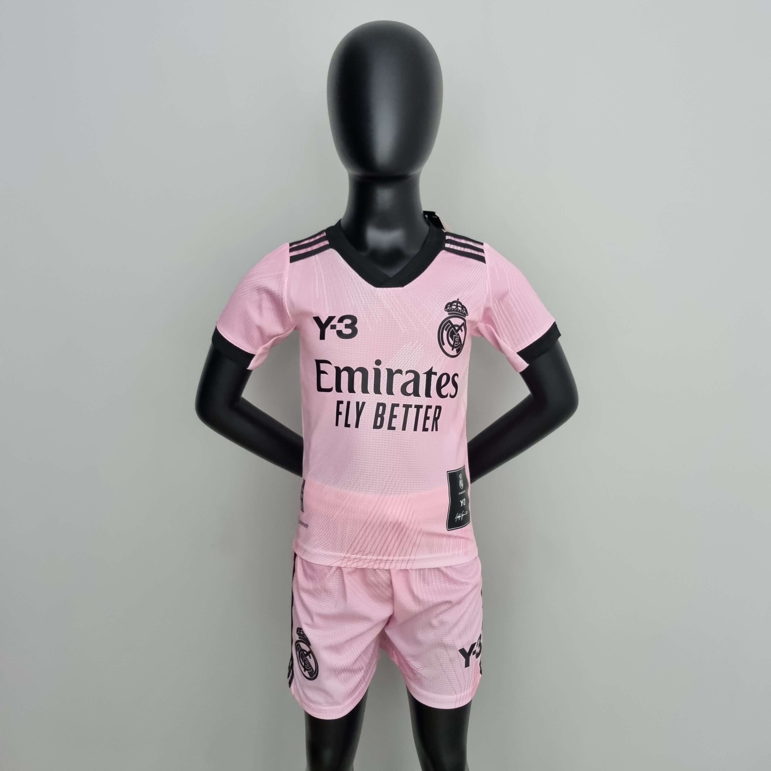 Maillot Y-3 REAL M ADRID 120TH ANNIVERSARY ROSA Junior