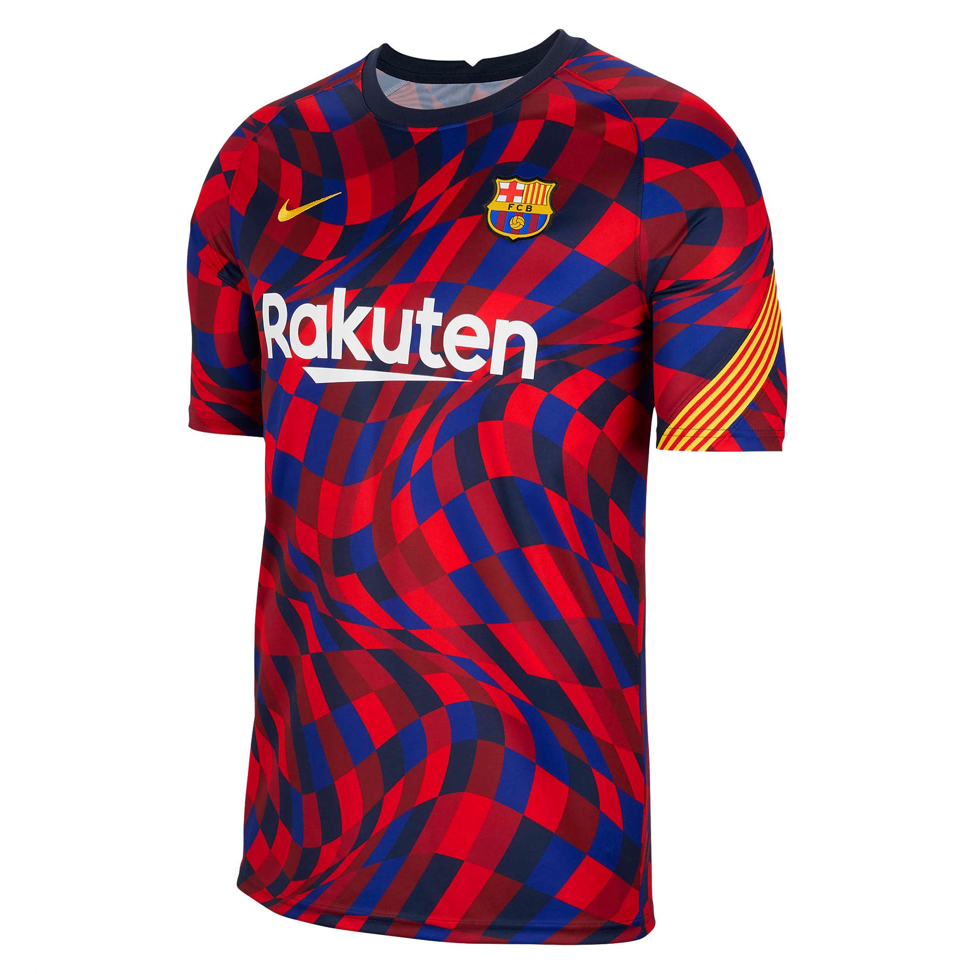 Maillot DE CALENTAMIENTO FC BARCELONA 2020/2021 ROJO