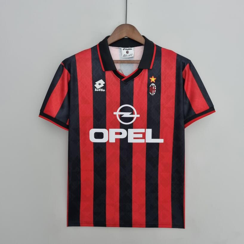 Maillot Retro AC Mlian Domicile 95/96