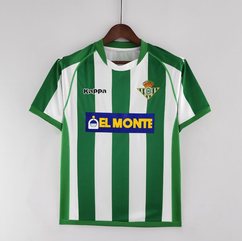 Maillot Retro Real Betis Domicile 01/02