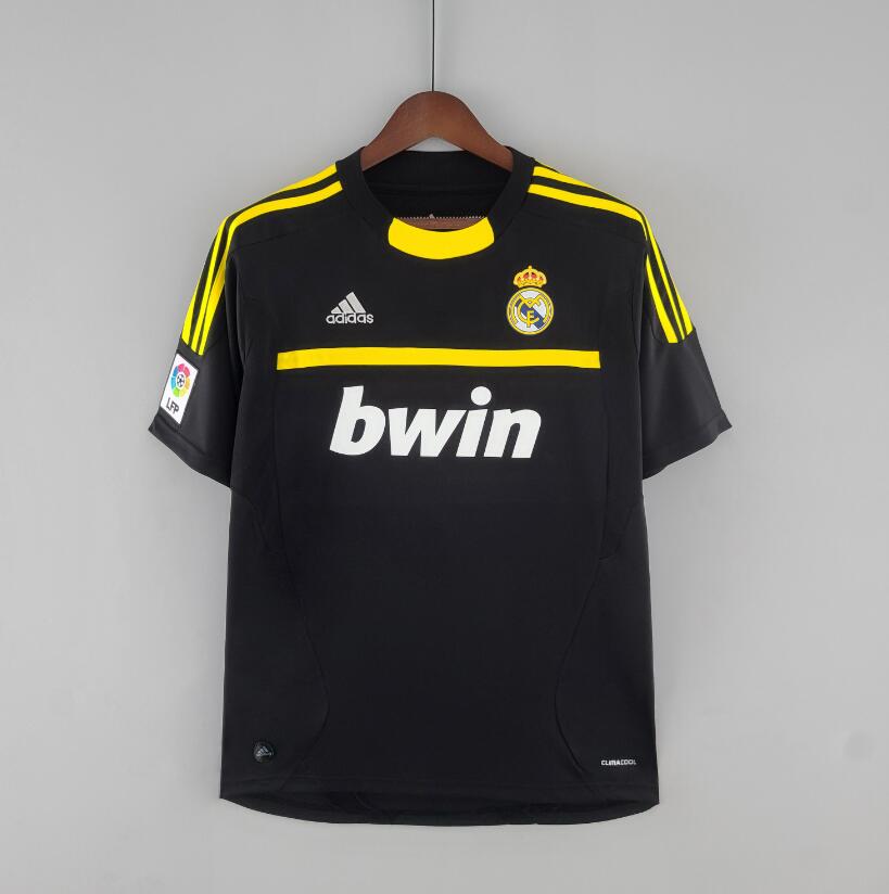 Maillot Retro Real M adrid Gardien 11/12 Noir