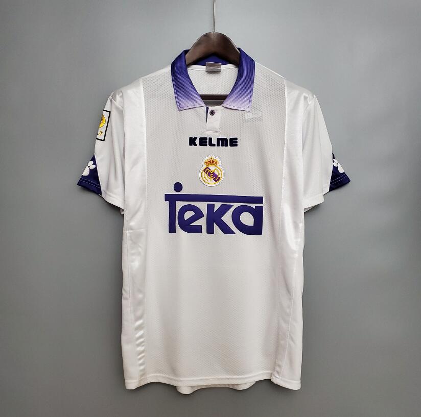 Maillot Retro Real M adrid Domicile 97/98