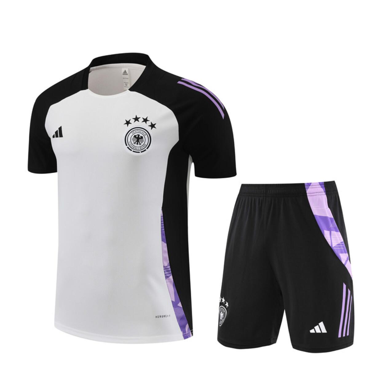 Maillot Alemania Pre-Match (Hombre/Junior) Blanc 2024/2025 + Pantalon