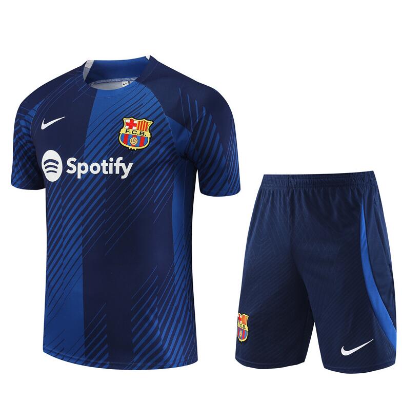 Maillot B-arcelona FC Pre-Match (Hombre/Junior) 2023-2024 + Pantalon