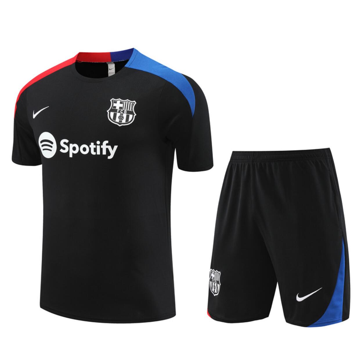 Maillot B-arcelona Fc Pre-Match (Hombre/Junior) Noir 24/25 + Pantalon