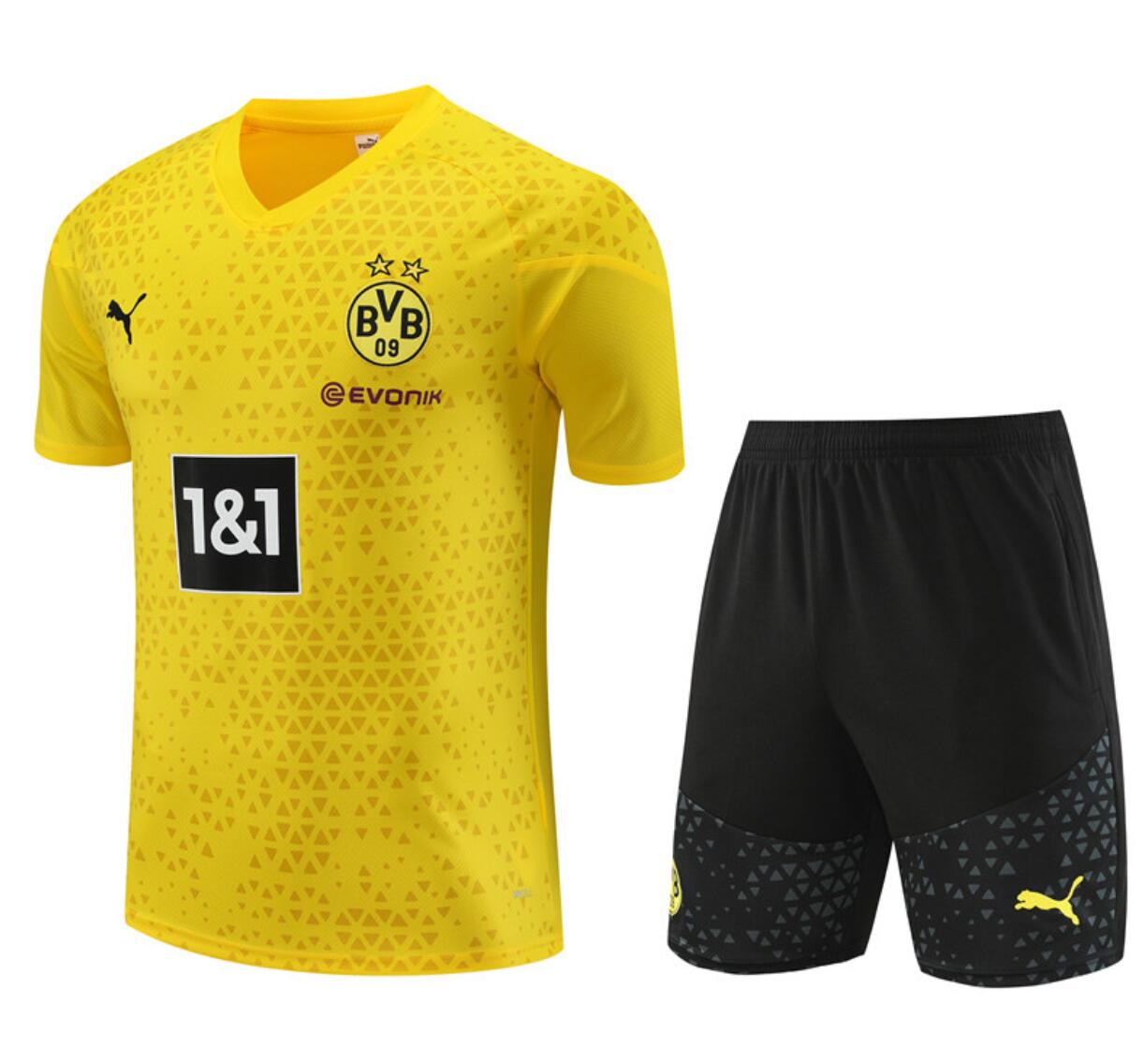 Maillot Borussia Dortmund Pre-match 23/24 + Pantalone