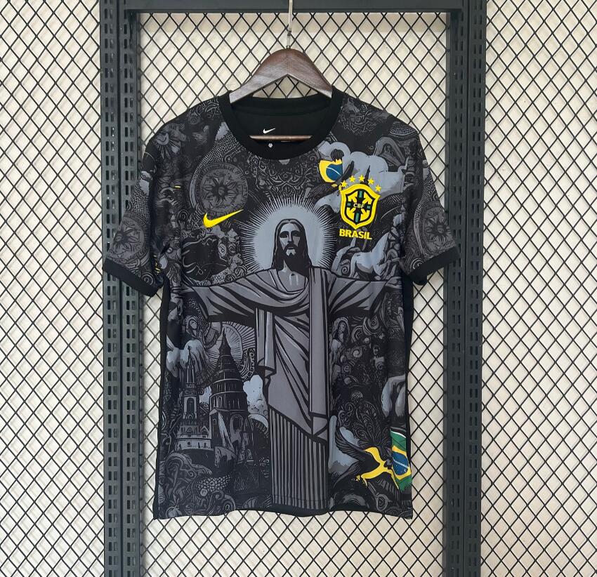 Maillot Brasil Édition Spéciale Noir 24/25