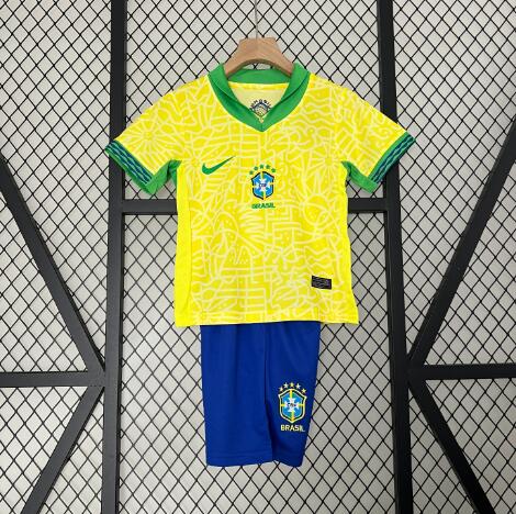 Maillot Brasil Domicile 2024 Junior