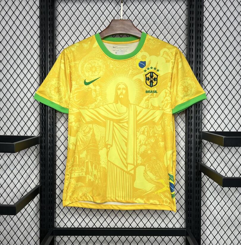 Maillot Brasil Special Edition Amarillo 24/25