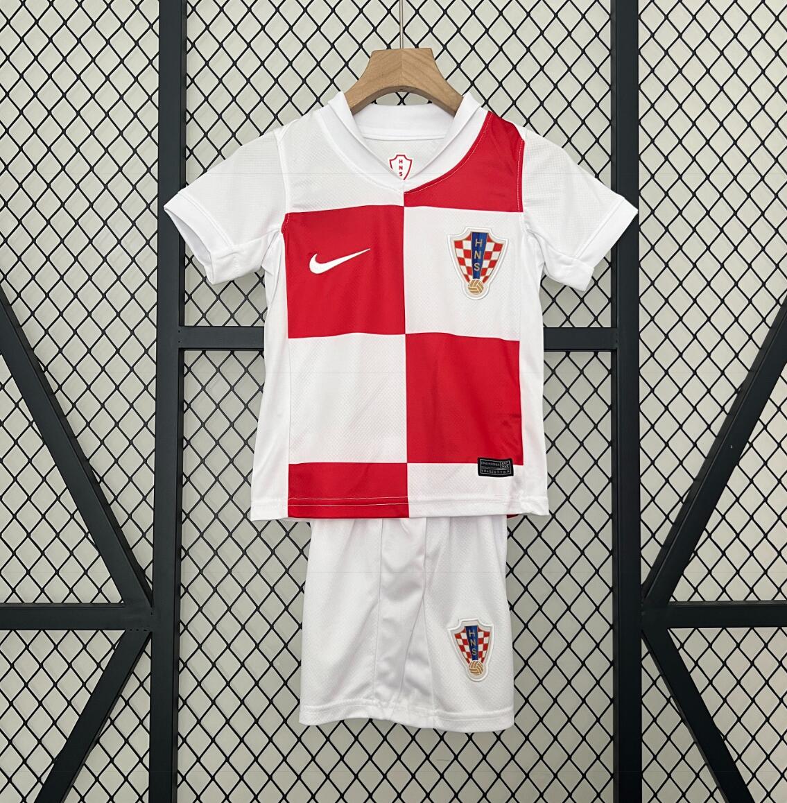 Maillot Croacia Domicile 2024 Junior