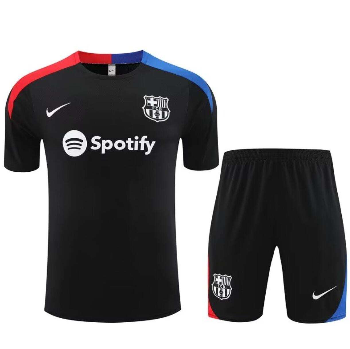 Maillot FC B-arcelona Pre-Match 2023-2024 Noir + Pantalon