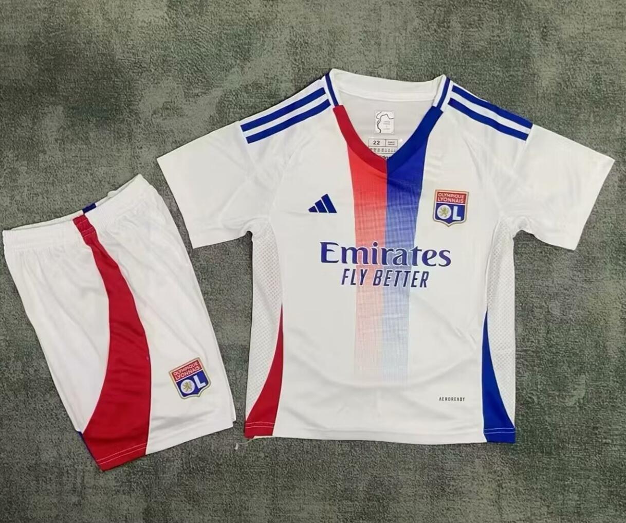 Maillot Olympique De Lyon Domicile 24/25 Junior