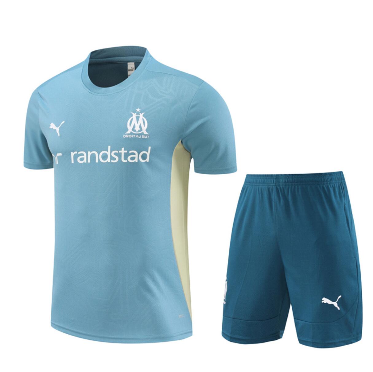 Maillot Olympique de Marseille Pre-Match (Hombre/Junior) 24/25 + Pantalon