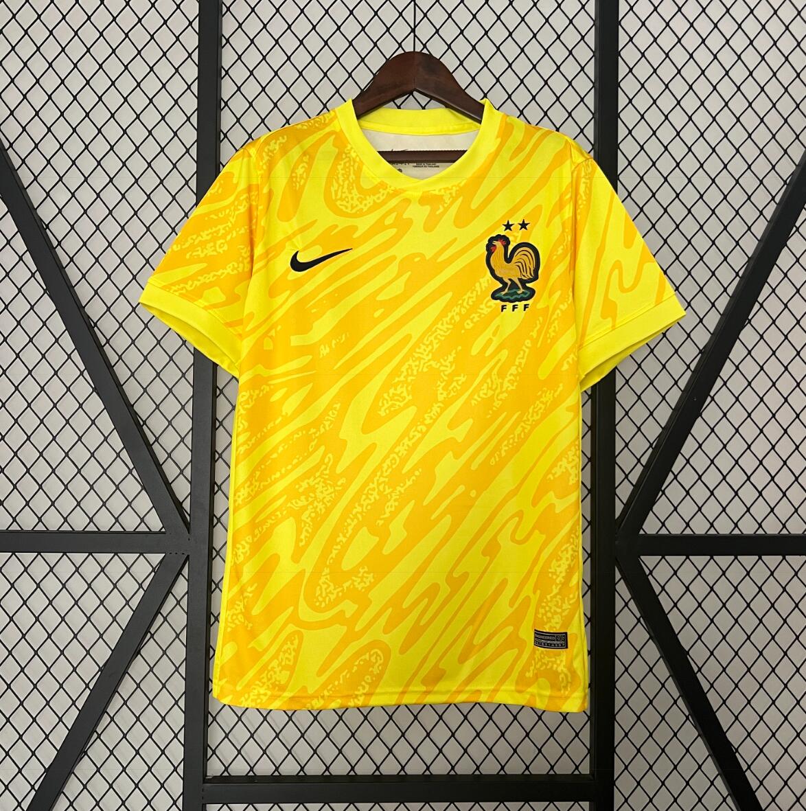 Maillot Gardien Francia Amarillo 2024