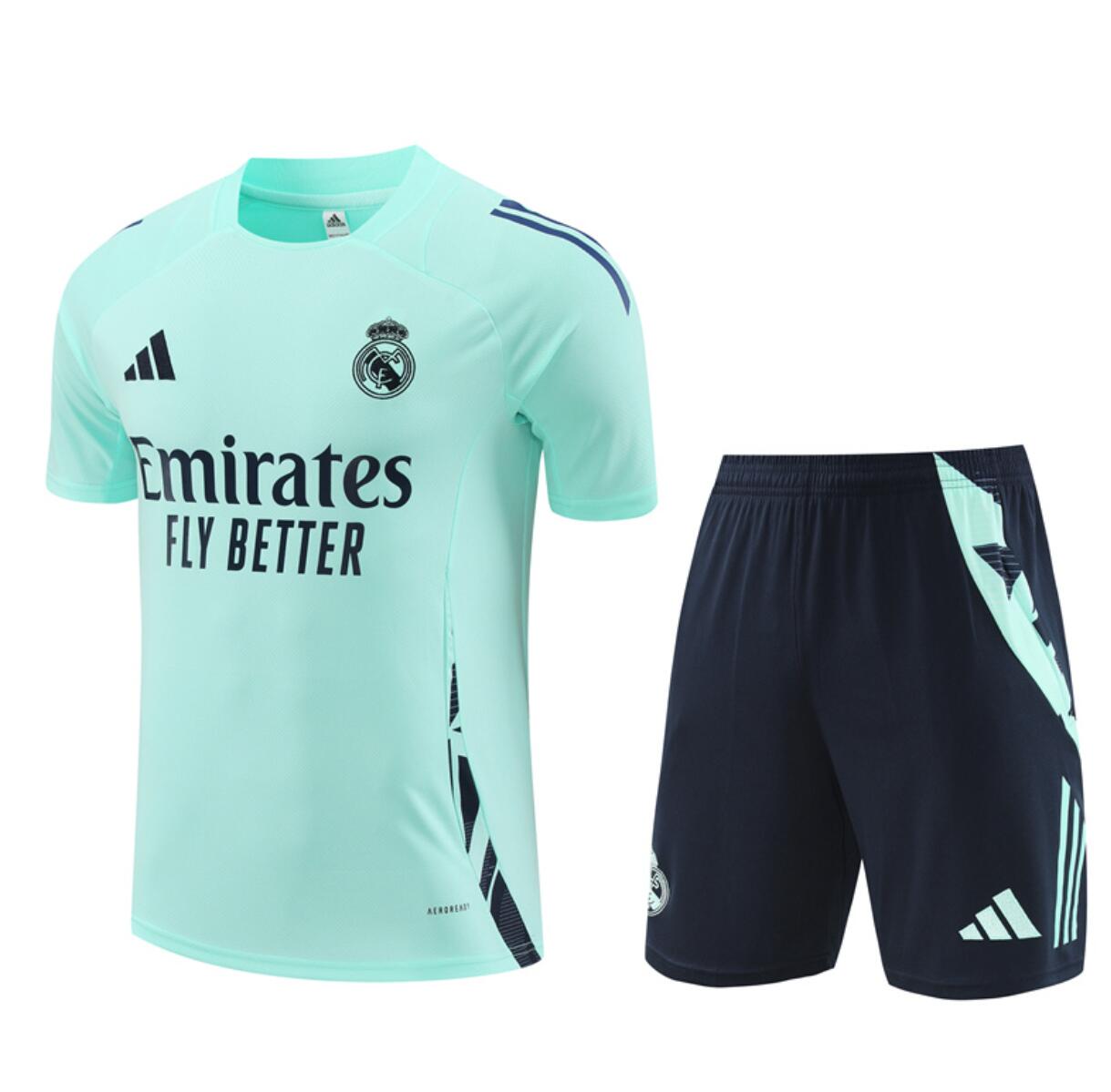 Maillot Real M adrid Pre-Match 24/25 AZUL (Hombre/Junior) + Pantalon