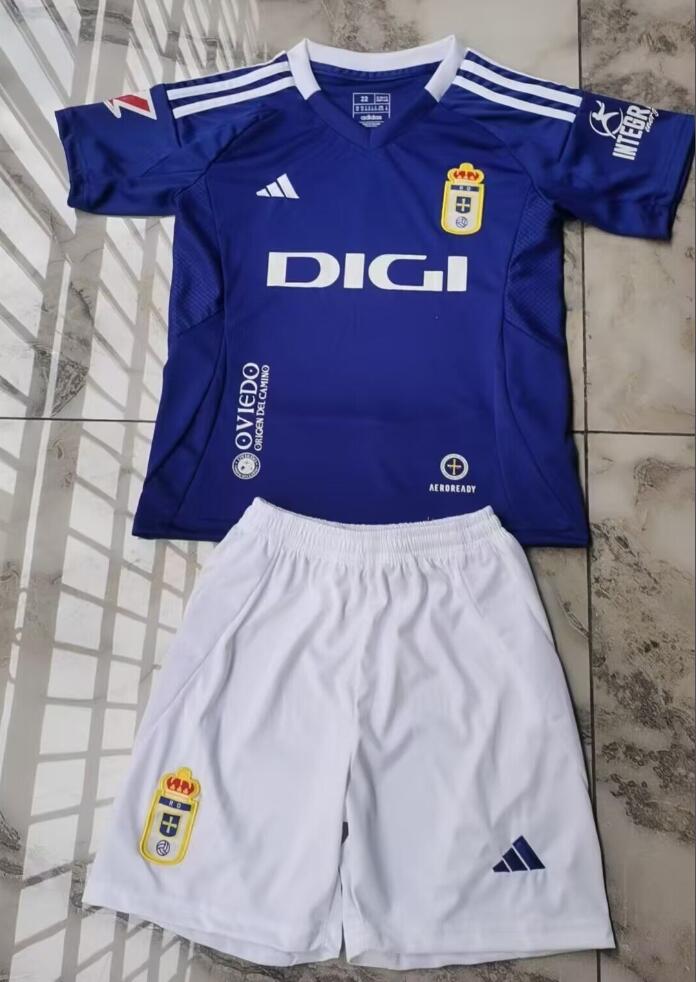 Maillot Real Oviedo Domicile 24/25 Junior