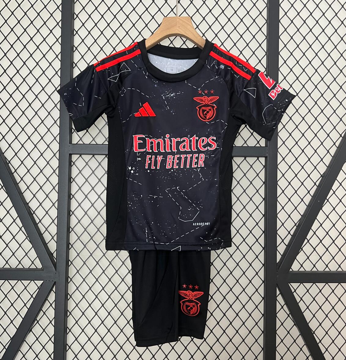 Maillot Sport Lisboa E Benfica Fc Extérieur 24/25 Junior