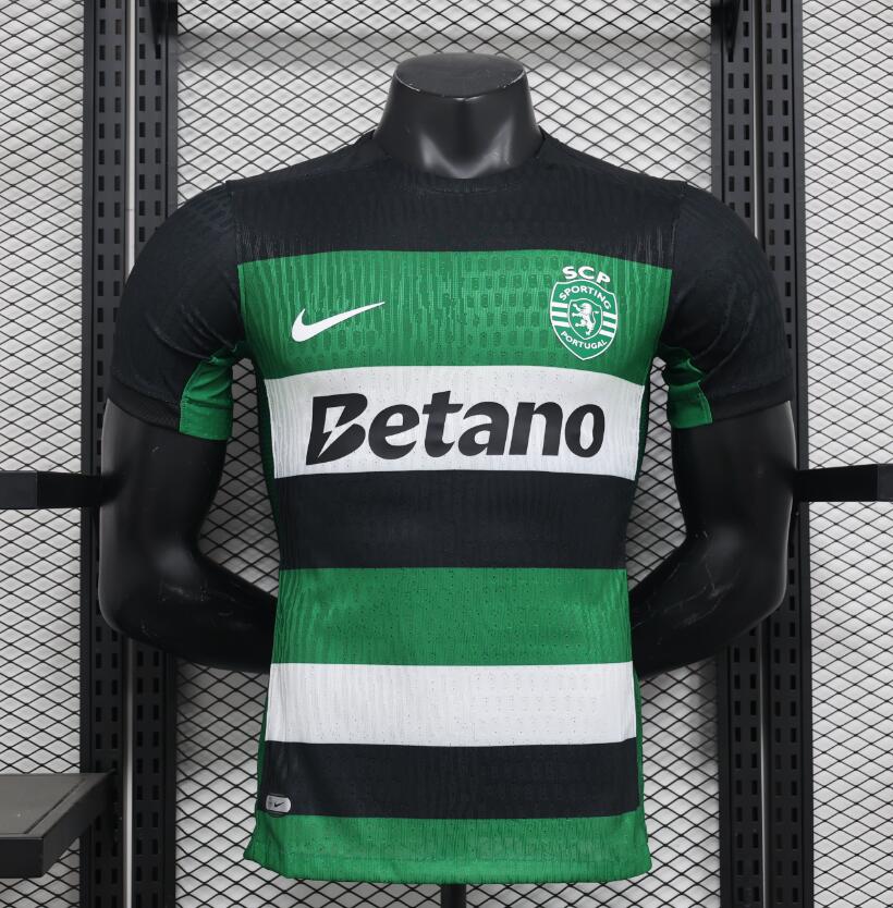 Maillot Sporting Lisboa Domicile 24/25 Authentic