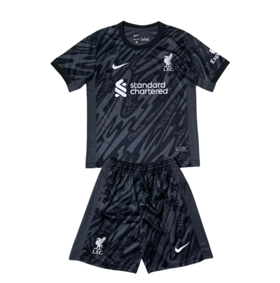 Maillot Liverpool Fc Gardien Noir 24/25