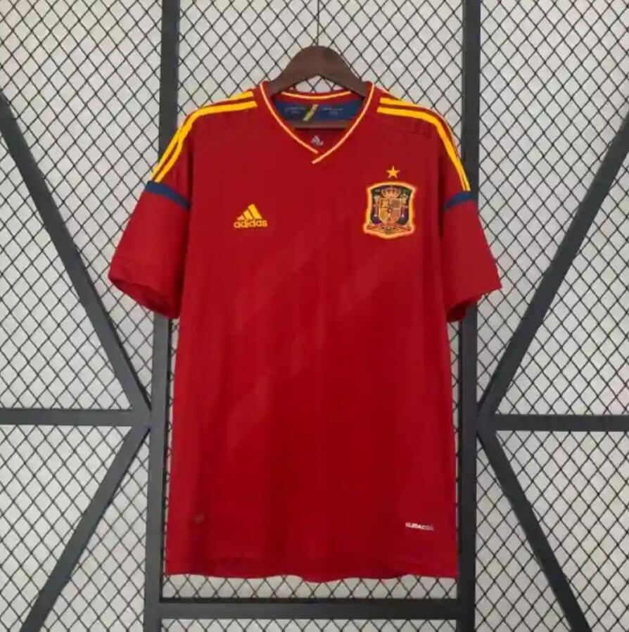 Maillots Retro España Domicile 2012