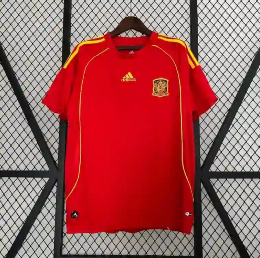 Maillots Retro España Domicile 2008