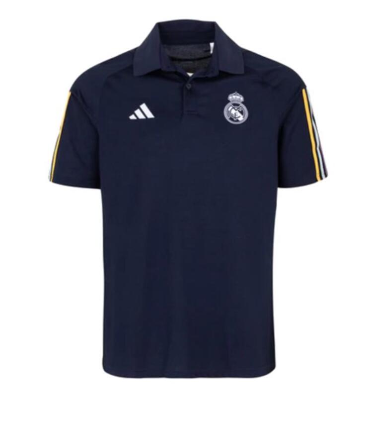 Polo Real M adrid Noir 23/24