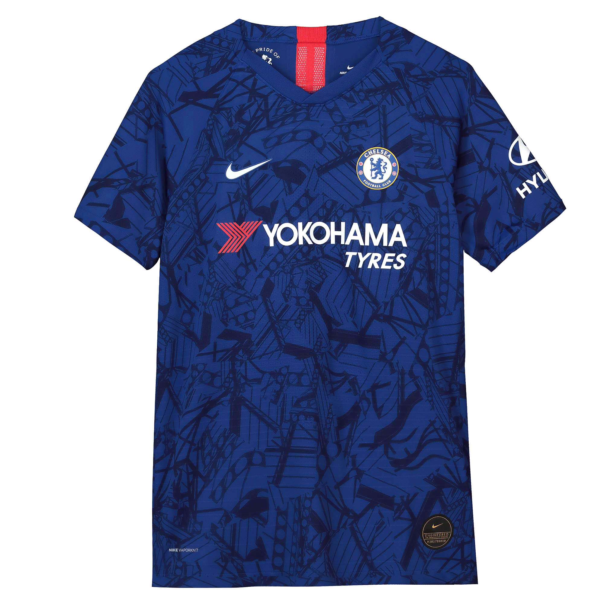 Maillot Vapor Match de la primera equipación del Chelsea 2019-20 para niños