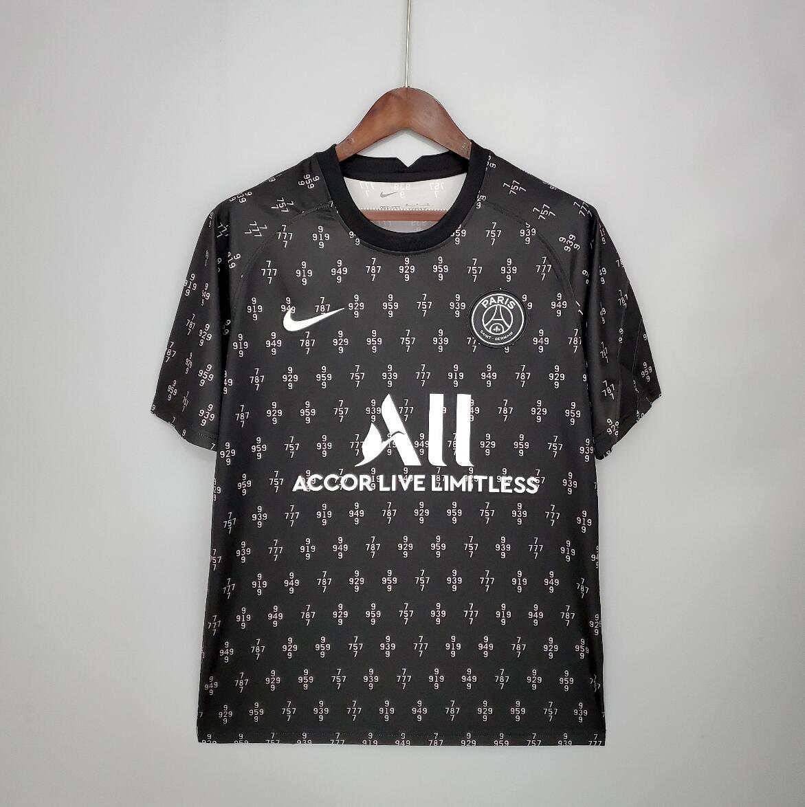 Maillot 21/22 Psg Training Suit Noir