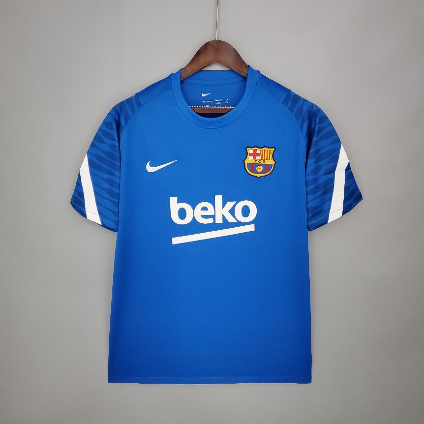 Maillot B-arcelona Entrenamiento 21/22 - Bleu