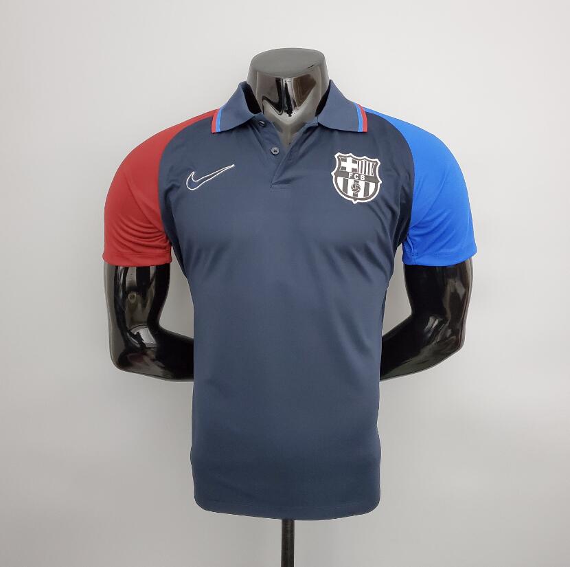 Maillot Polo B-arcelona 2021/22 Royal Bleu