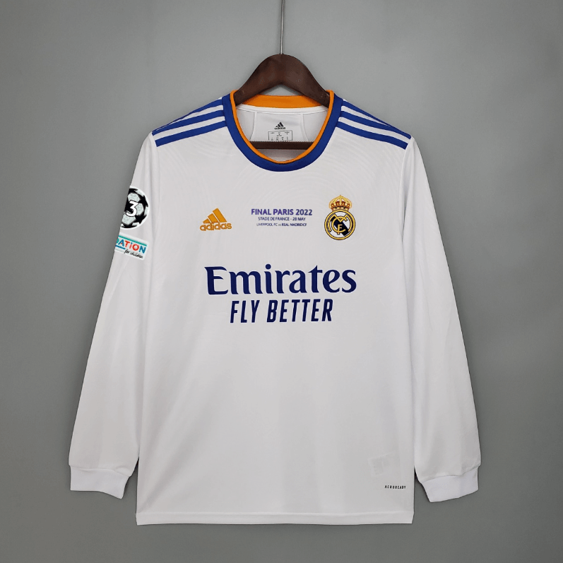 Maillot Real M adrid Domicile 21/22 Final ML