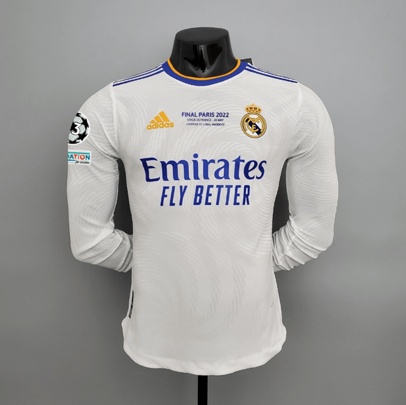 Maillot Real M adrid Domicile 21/22 Final Versión Reproductor ML