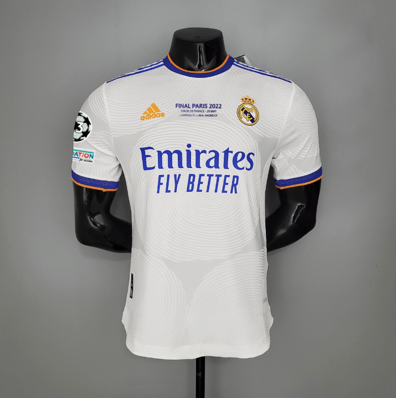 Maillot Real M adrid Domicile 21/22 Final Versión Reproductor