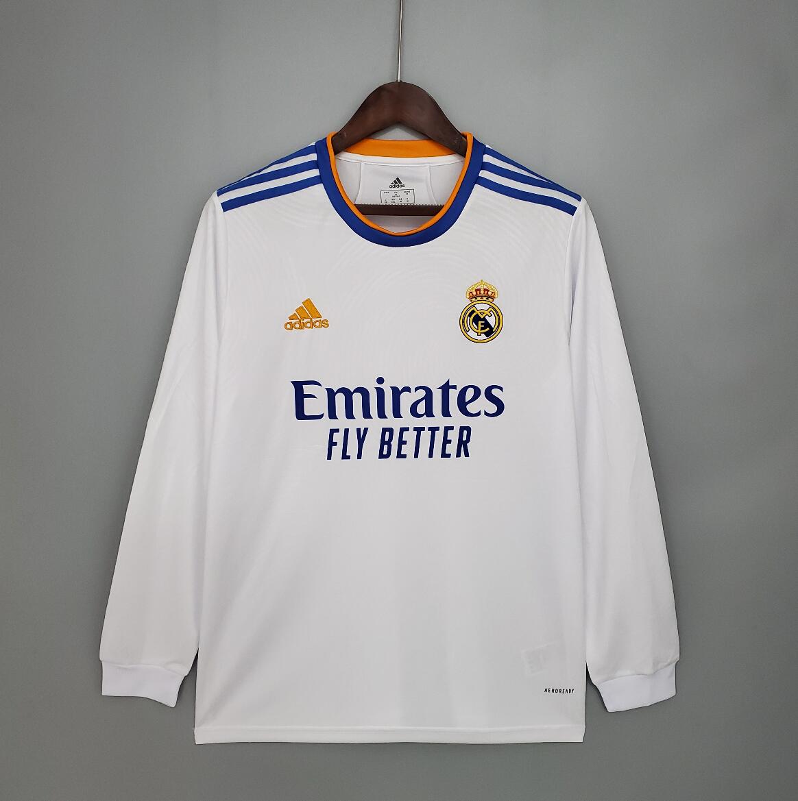 Maillot Real M adrid Domicile 21/22 ML Junior