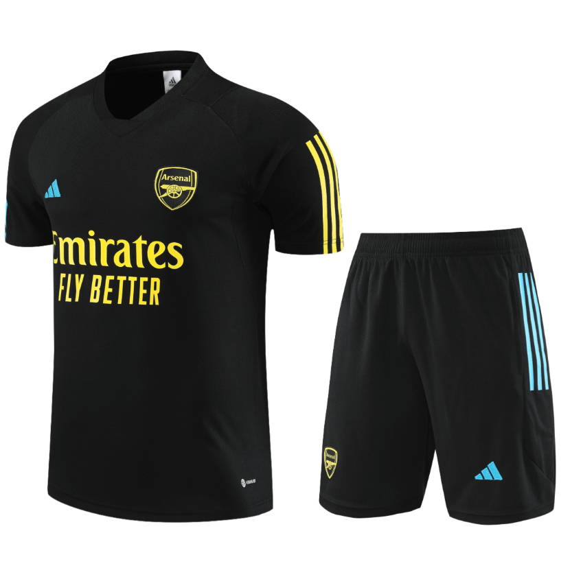 Maillot Arsenal FC Pre - Match 23/24 Noir + Pantalon