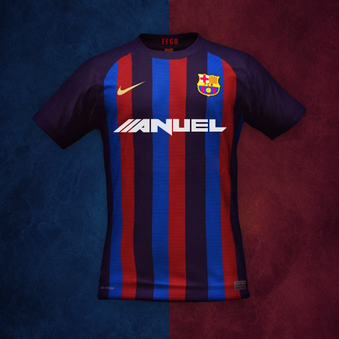 Maillot BARCELONA Edición Limitada De Anuel La 1a Equipación Masculina Del FC