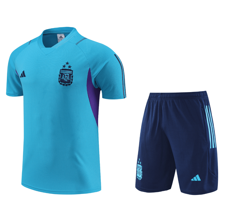 Maillot FC Argentina Pre-Match 23/24 Bleu + Pantalon