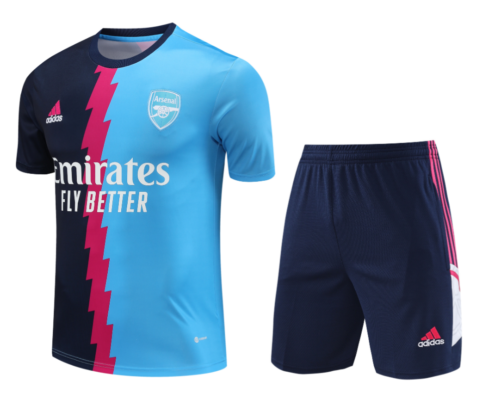 Maillot FC Arsenal Pre-Match 23/24 Bleu + Pantalon