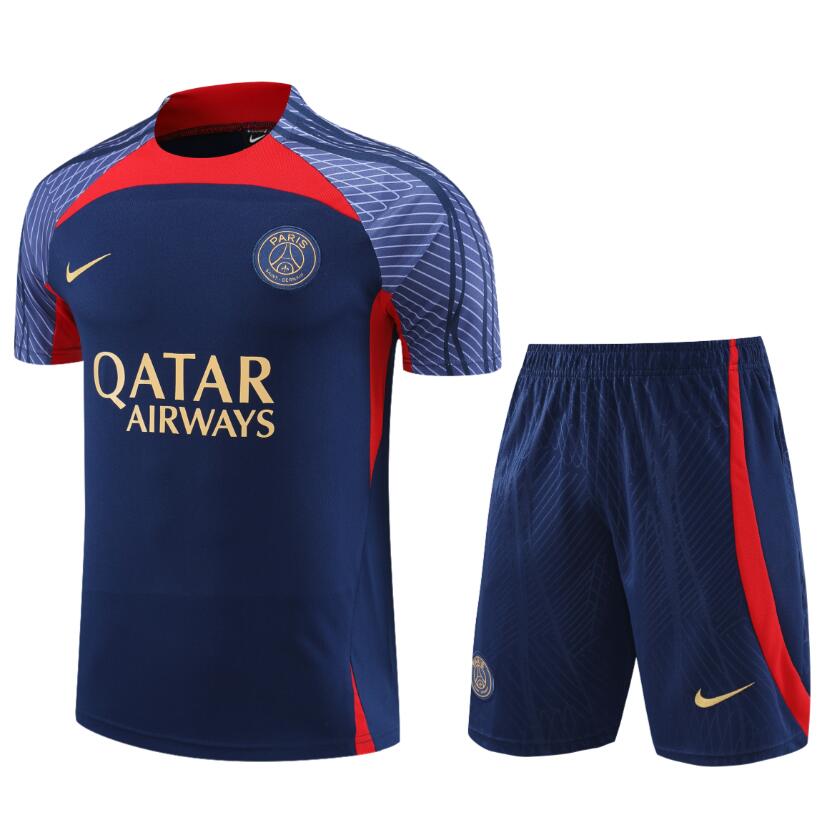 Maillot FC Paris St. Germain Pre-Match 23/24 Navy + Pantalon