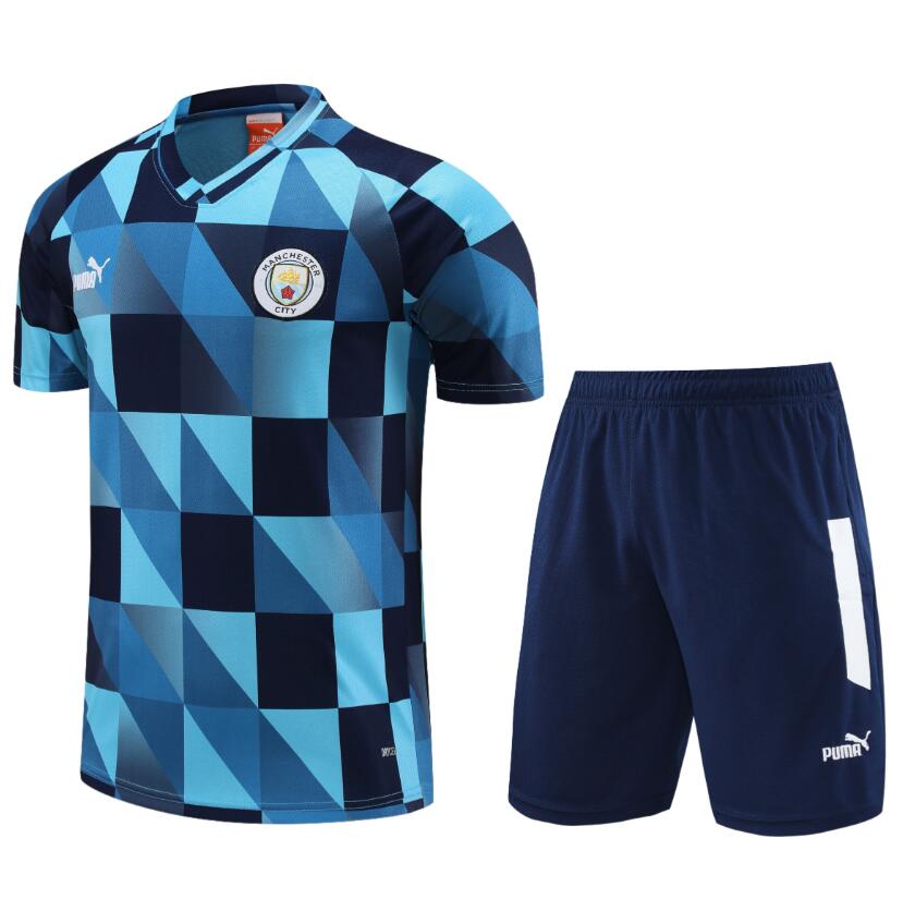 Maillot Manchester City Pre-Match 23/24 + Pantalon