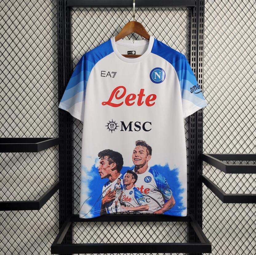 Maillot Napoli Champions Edition Blanc 23-24