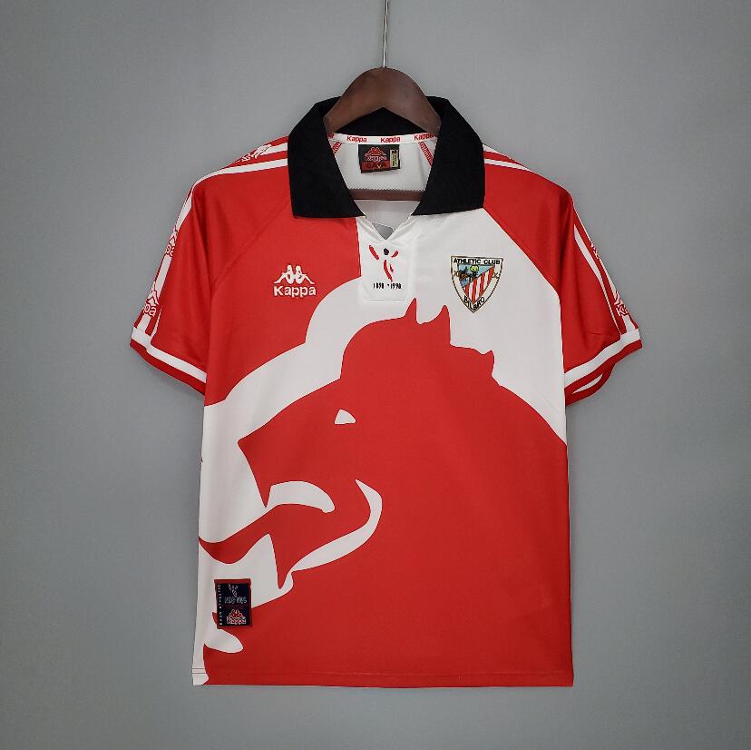 Maillot Retro Athletic De Bilbao Domicile 97/98