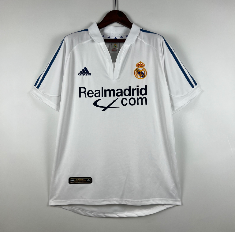 Maillot Retro Real M adrid Domicile 01/02