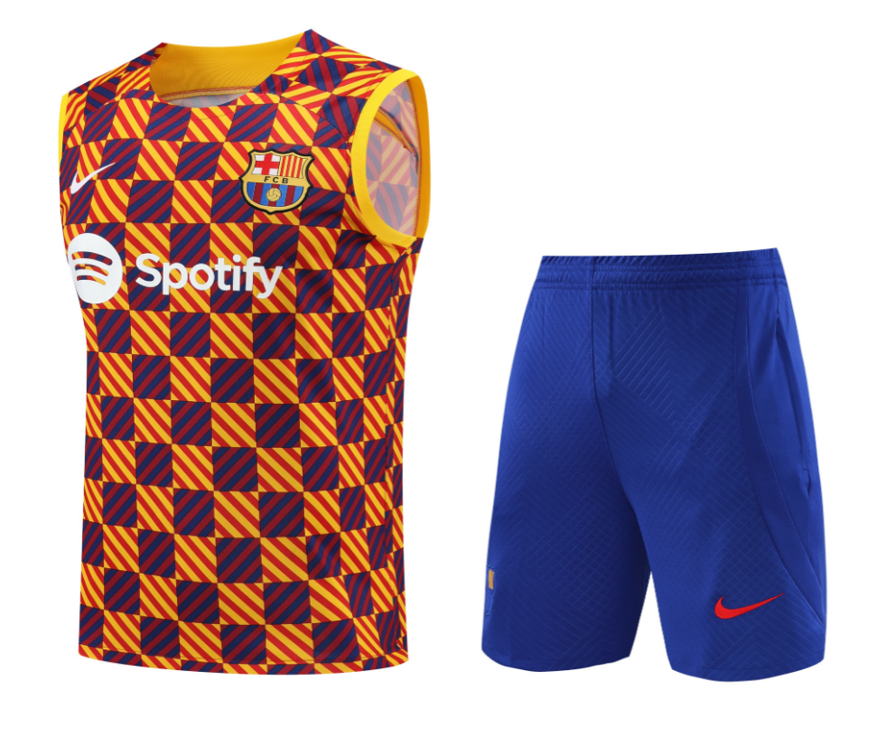 Maillot Sans Manche B-arcelona Pre-Match 23/24 + Pantalon