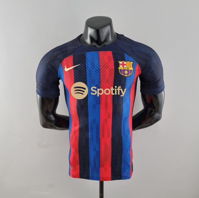 Maillot B-arcelona Édition Spéciale Roja Y Bleu Authentic 22/23