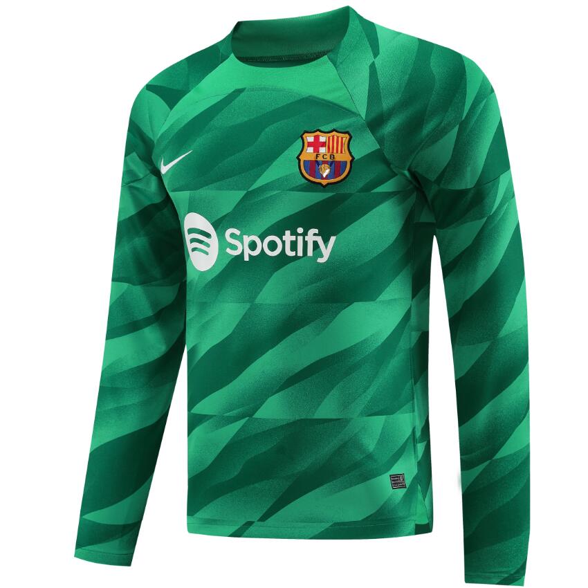 Maillot Gardien B-arcelona Verde 23/24 ML