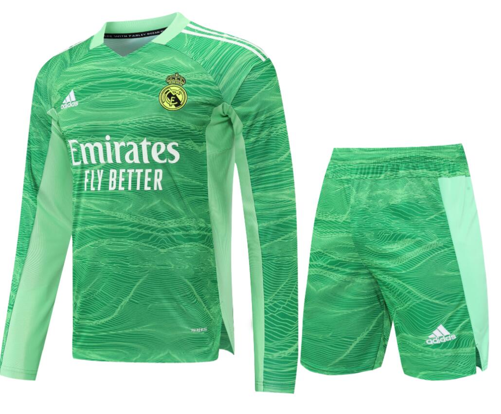 Maillot Gardien Real M adrid 2022-2023 Verde ML