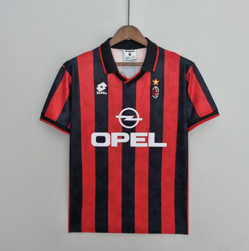 Maillot Retro AC Mlian Domicile 95/96