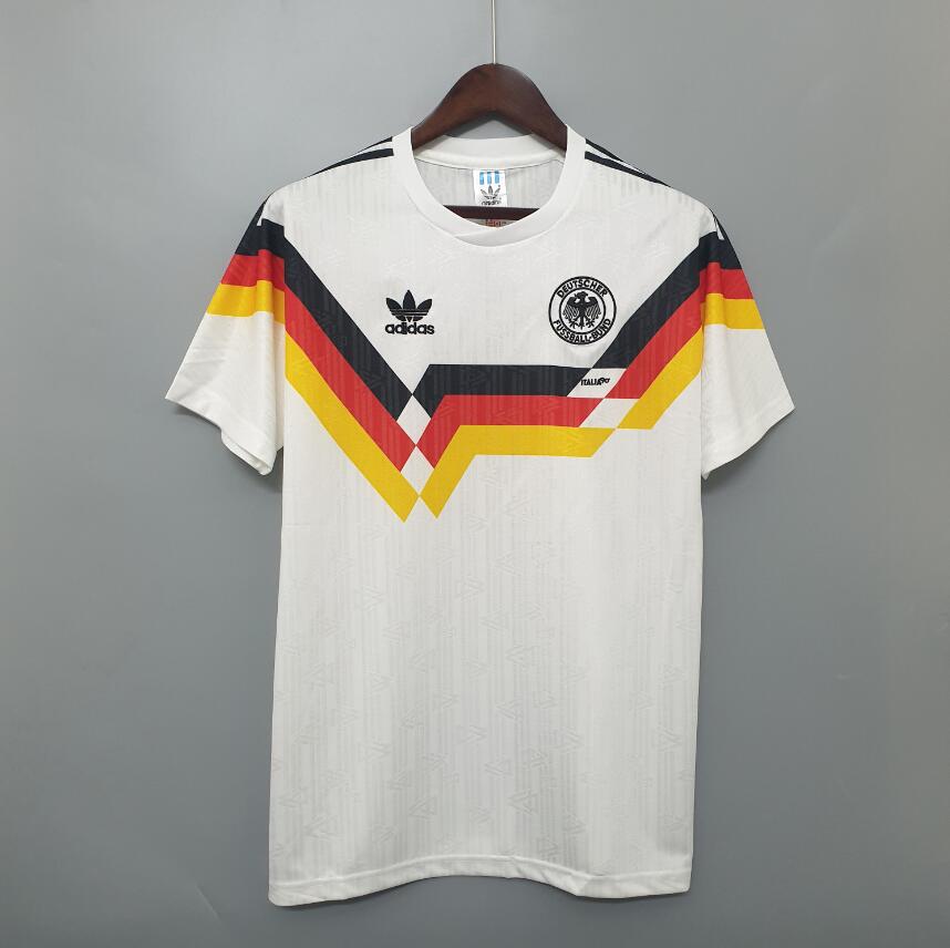 Maillot Retro Alemania Domicile 1990